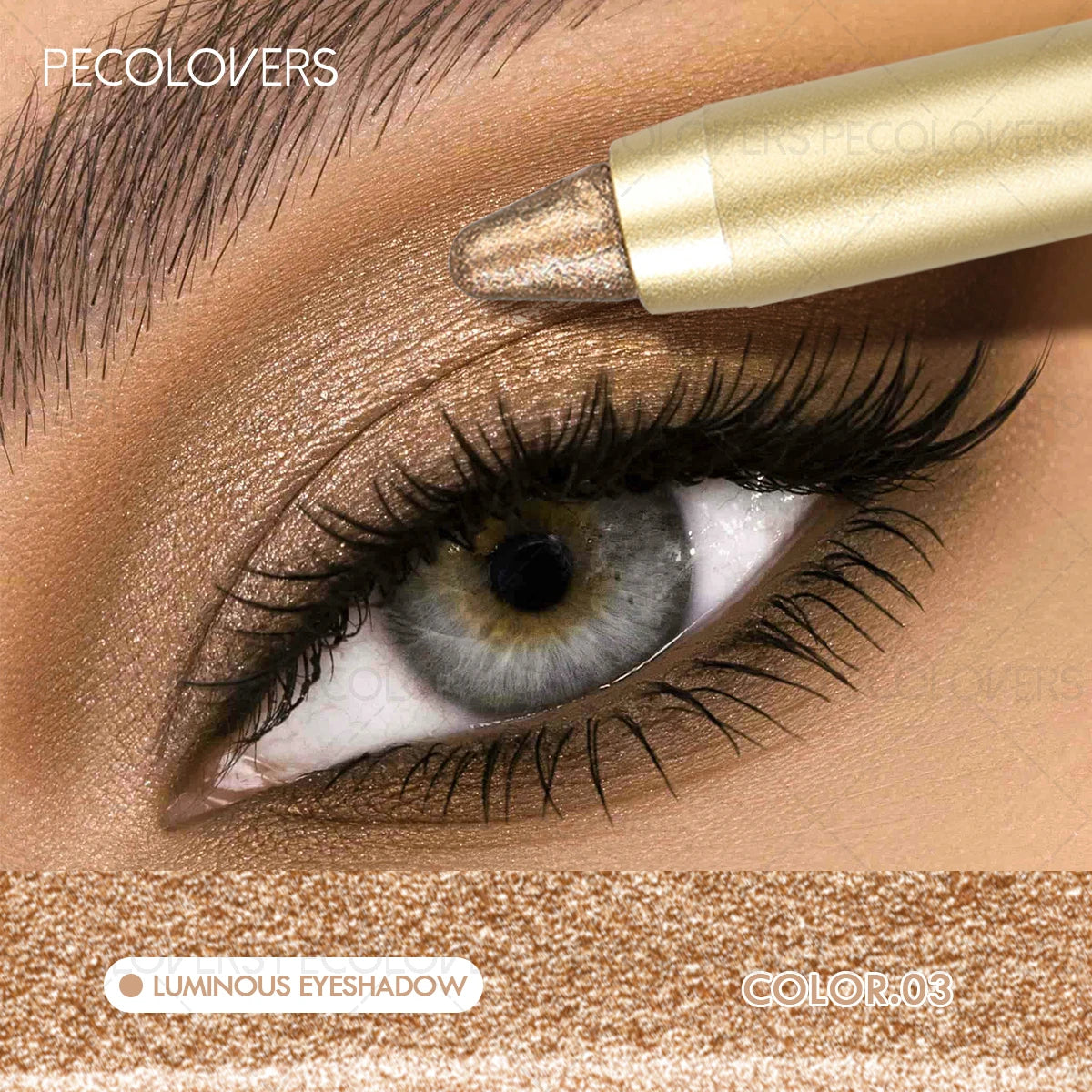PECOLOVERS Glide & Glow Eyeshadow Stick