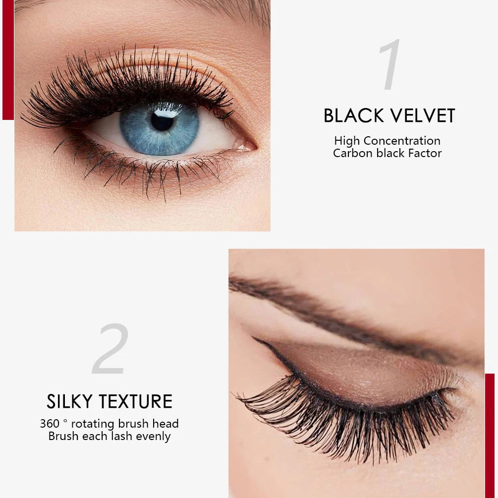 Qibest 4D Silk Fiber Mascara