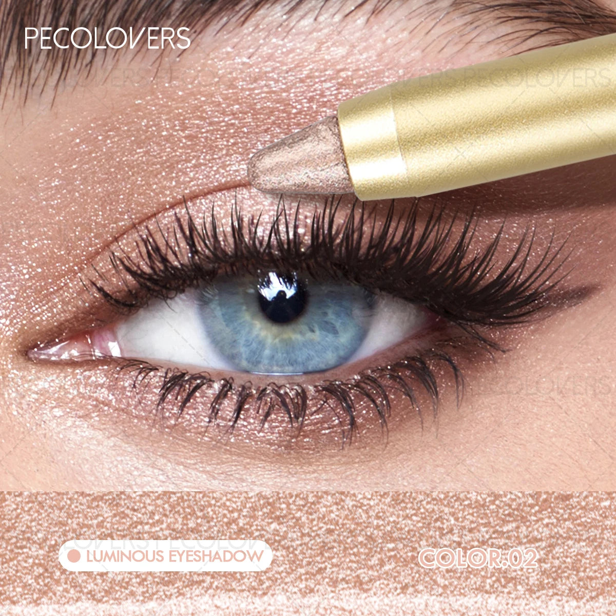 PECOLOVERS Glide & Glow Eyeshadow Stick